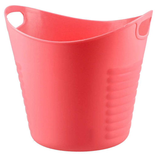 Picture of PEN HOLDER BIN PINK 15.5X14X14CM